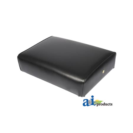 A & I Products Bottom Cushion, Wood Base, BLK VINYL 20" x15" x5" A-363220R91-1